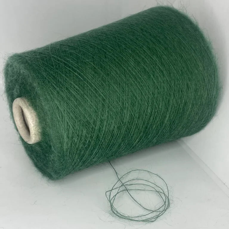 50% Mohair, 50% Acrylic
