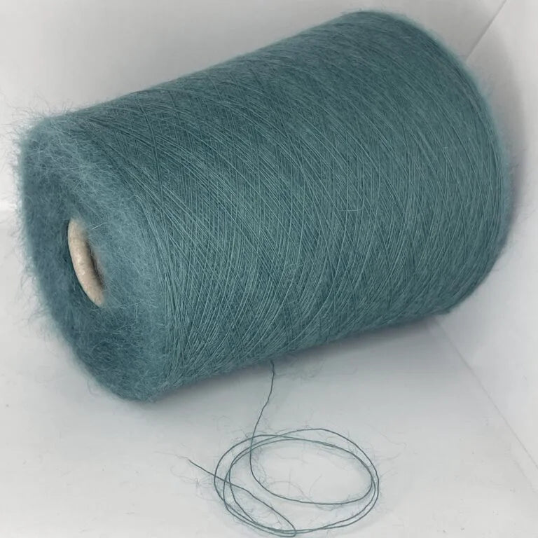 50% Mohair, 50% Acrylic